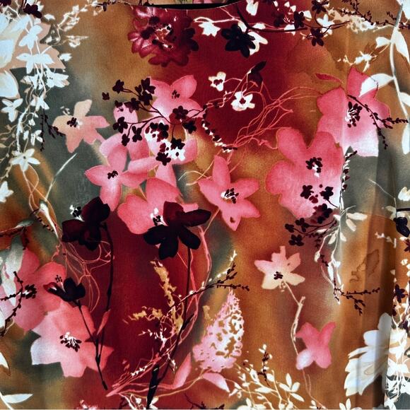 Maggie Sweet June Wildflower Dress Vintage 1X - Picture 4 of 11